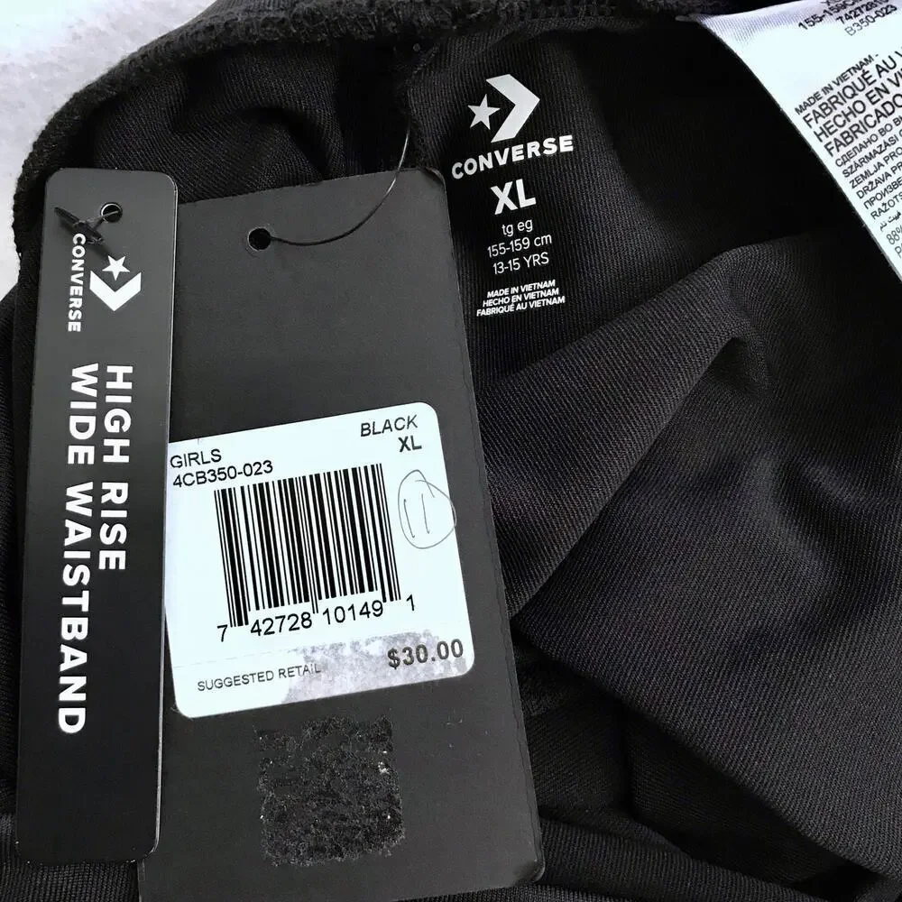 Converse NWT Leggings Girls XL (13-15)